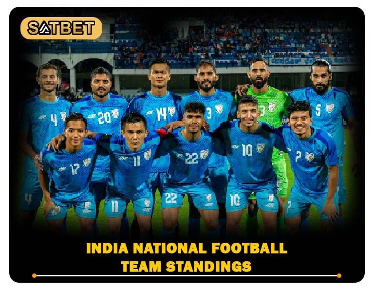 India National Football Team Standings