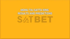 Monu Taj Satta King